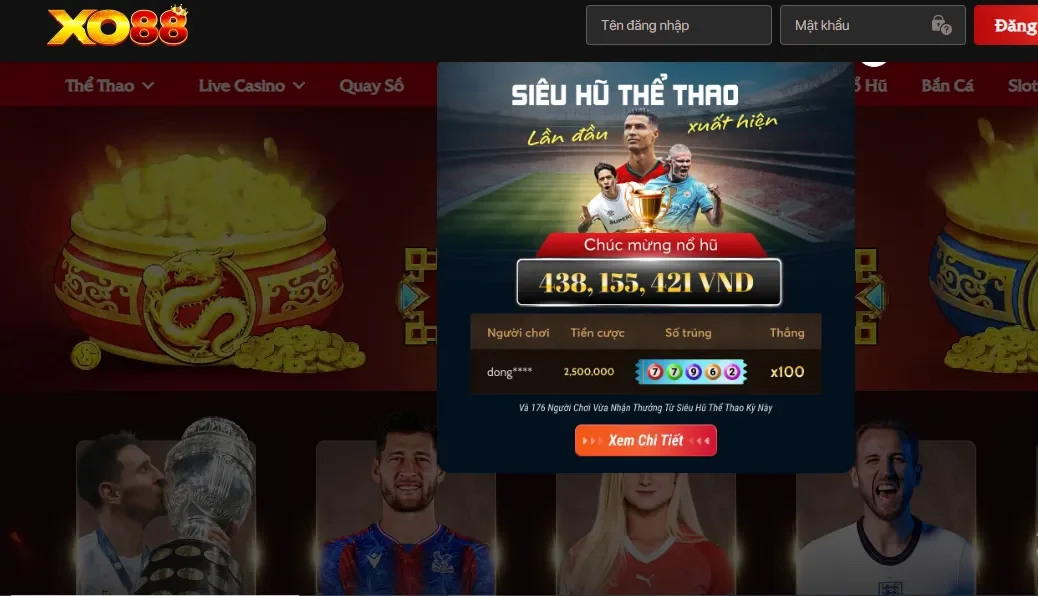 XO88 nổi bật như một nhà cái uy tín